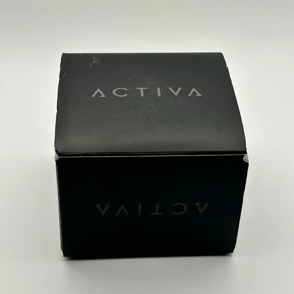 Activa Odyssey X Men’s Digital Watch Tan Silicon Band Black Bezel and Dial